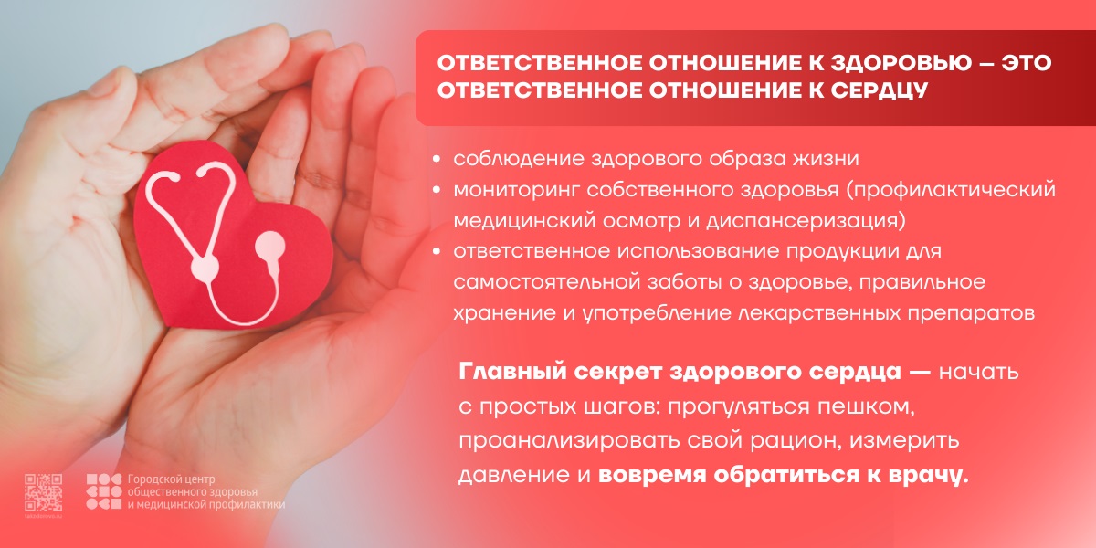 Неделя ответственного отношения к сердцу с 29.09.2025 по 05.10.2025